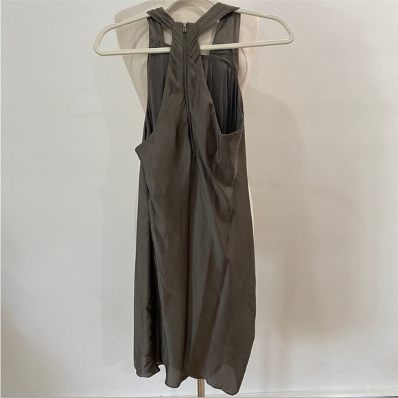 Helmut Lang gathered 100% silk dress Y2K NWOT - Picture 5 of 10